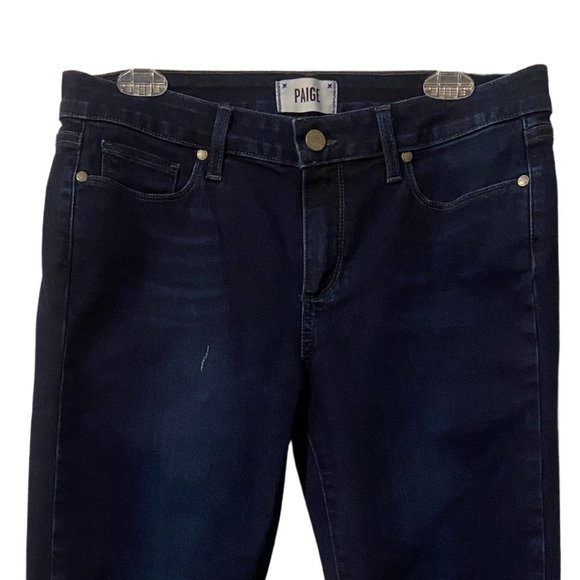 Paige Verdugo Ankle mid-rise blue jeans size 32 - Picture 2 of 7